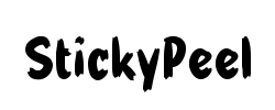 StickyPeel - logo